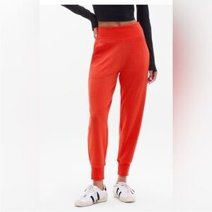 Athleta red Jogger Pants